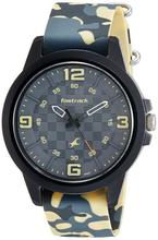 Fastrack 38048PP02 Black Dial Analog Watch For Men - Green