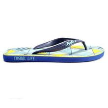 Police PF-20 Printed Flip Flop For Men- Blue