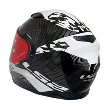 LS2 Stream Hype Full Helmet [Black/ White/ Titanium]