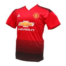 CHEVRELOT Manchester United Printed Red Jersey