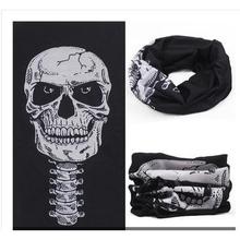 3D Skeleton Skull Seamless Magic Scarf Face Mask Fishing