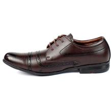 Shikhar Shoes Leather  Formal Shoes For Men (1809)- Coffee Brown