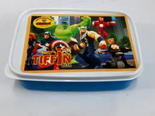 Kids Tiffin Box Avengers Printed Lunch Box 7.5 x 2 Inch