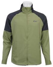 Sonam Gears Olive Green/Grey Solid Windcheater For Men - #765