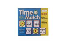 Creative Educational Aids Time And Match Cards Game - Multicolored