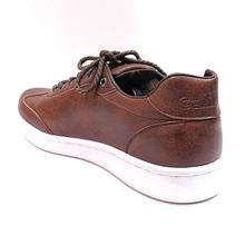 Caliber Men Casual Lace Up Sneaker – Brown