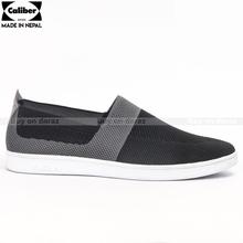 Caliber Shoes Grey Casual Slip on Shoes For Men - (705)