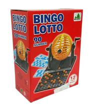 Orange/Black Bingo Lotto 90 Number Family Game