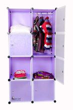 DIY Plastic 5+1 Cube Organizer House of Quirk Multi-Use, Bookcase, Storage Cabinet, Wardrobe Closet (Color May Vary)