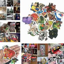 32Pcs Funny Cartoon Fat Super Hero Graffiti Laptop Guitar Luggage Decals Stickers