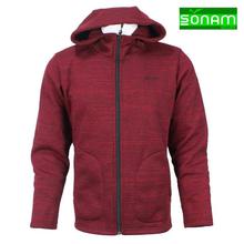 Sonam Gears Maroon Fleece Chained Hoodie For Men(695)