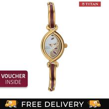 Titan 2251YM24 Raga Gold Dial Analog Watch For Women- Gold