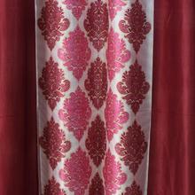 Samrat Curtains With Red Pendal Design