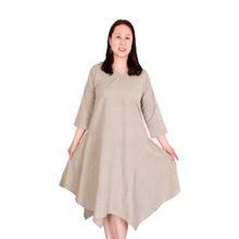 Off White Maternity Long Mini Dress For Women