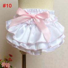 Baby Girl Ruffle Bloomers Diaper Covers Baby Shorts Satin Panties