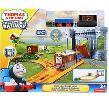 Thomas & Friends Collectible Railway Toby Hidden Treasure Castle Playing Set Toy For Kids - BMF07