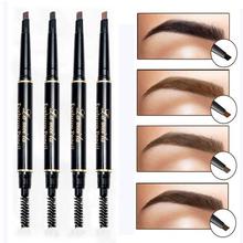 New Brand Eye Brow Tint Cosmetics Natural Long Lasting Paint Tattoo Eyebrow Waterproof Black Brown Eyebrow Pencil Makeup Set