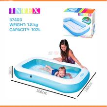 Intex Rectangular Pool Toddler Kids 1.66m x 1.00m x 28cm