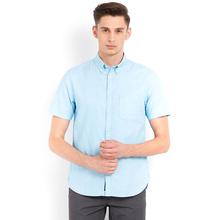 Indian Terrain Slim Fit Casual Shirt – Sky Blue