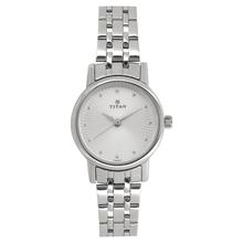 Titan Karishma Revive Analog Silver Dial Women's Watch 2593SM01