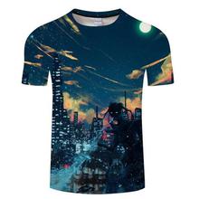 3D T Shirts Animal T-shirts Men Colorful T shirt Summer Short Sleeve