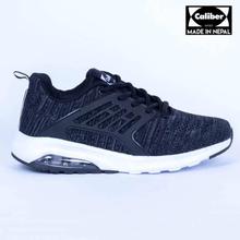 Caliber Shoes Black Ultralight Sport Shoes For Men -  ( 605 )