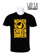 Wosa -PUBG WINNER CHICKEN PAN Green Printed T-shirt For Men