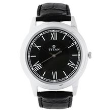 Titan Analog Black Dial Men's Watch 1735SL02