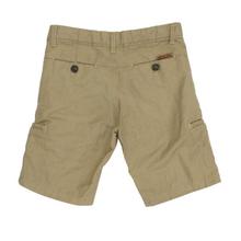 Brown Plain Cotton Shorts for Boys - (121246518896)