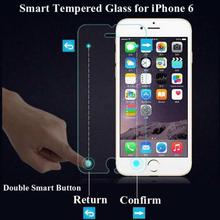 Tempered Glass With Smart Back Button For Iphone 6/6S