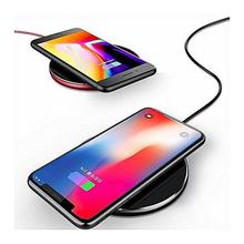 XUNDD 10W Metal Qi Fast Wireless Charging Charger Pad-Black