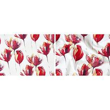 Amazon Brand - Solimo Tulip Twirl 144 TC 100% Cotton