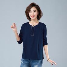 Women's casual tops_2019 Korean middle-aged mother's