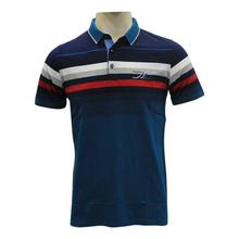 Striped Polo Neck T-Shirt For Men