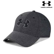 Under Armour Black Heathered Blitzing 3.0 Cap For Men - 1305037-001