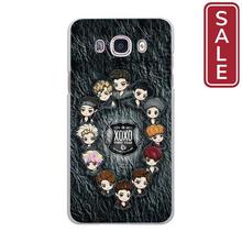 SALE- Exo Kpop band BTS boys pattern hard White Case cover