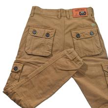 Virjeans Cotton Twill Stretchable (Cargo) Box Joggers Pant (VJC 705) Skin