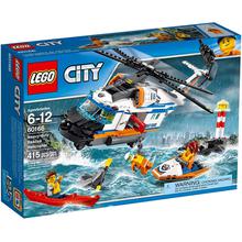 Lego City (60166) Heavy-duty Rescue Helicopter Build Toy For Kids