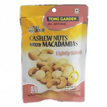 Tong Garden OVEN ROASTED SALTED CACHEWNUTS MIXED MACAMIAS 85G
