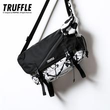 TRUFFLE Graffiti Printed Messenger ,Shoulder Trendy Water Proof Bag With 15.6" Laptop Storage Capacity T2284M