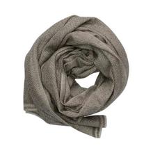 Beige Pashmina Textured Scarf For Women