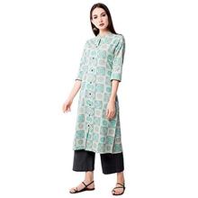 RAJMANDIRFABRICS Women's Cotton Straight Kurta with Pant Set