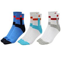 Happy Feet Sports Apple Printed Pack of 3 Pairs Unisex[1005]