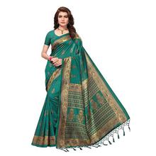 SALE - ANNI DESIGNER Silk Saree with Blouse Piece