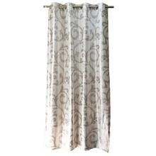 Classic Alpha Silver Leaf Curtains