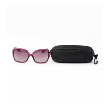Polorized Square Pink Frame Designer Sunglasses
