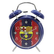 Barcelona Round Alarm Table Clock – Blue/Red