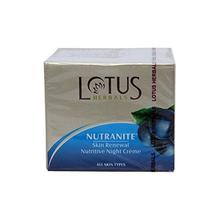 Lotus Herbal Nutranite Skin Renewal Nutritive Night Cream (50gm)