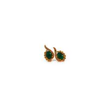 Emerald Stud Earrings