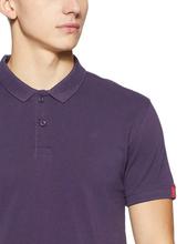 Levi’s Men Solid Slim Fit Polo T-shirt – Purple